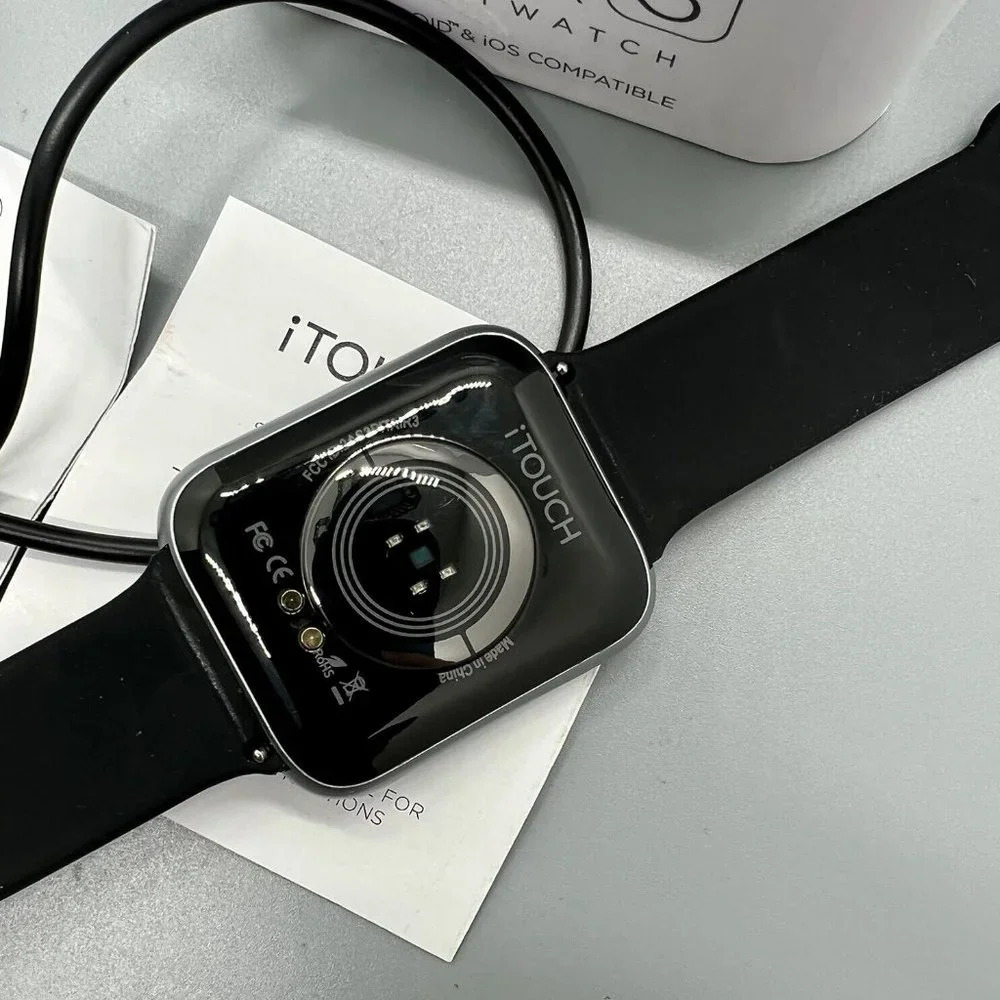 TOUCH AIR 3 Black Sports & Workout Modes SMART WATCH Android/IOS Compatible